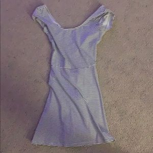 Striped Skated Dress